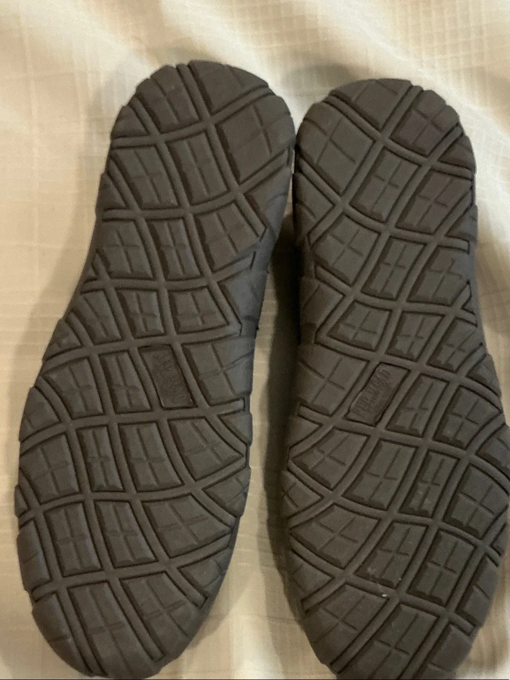 RedHead Dark Brown Suede Moccasin Slip-On Loafers with Shearling